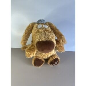 Sandra Boynton Brown Snuggle Dog Train Conductor Plush Stuffed Toy 14 Inch Kohls